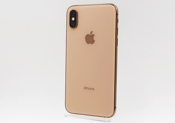 ◇ジャンク【Apple アップル】iPhone XS 64GB SIMフリー MTAY2J/A スマートフォン ゴールドの画像1