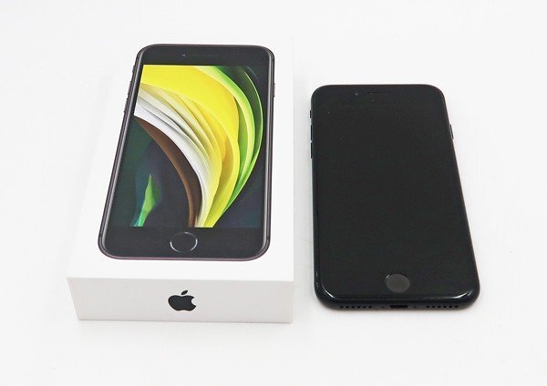 ◇ジャンク【Apple アップル】iPhone SE 第2世代 128GB SIMフリー MHGT3J/A スマートフォン ブラックの画像9