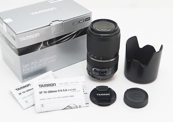 ◇美品【TAMRON タムロン】SP 70-300mm F/4-5.6 Di VC USD ニコン用 A030 一眼カメラ用レンズ_画像8