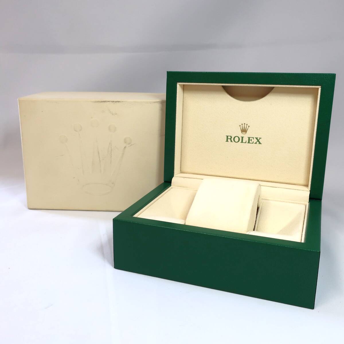 ★1円～★ 【正規品】ROLEX ロレックス 空箱 グリーン ボックス 39137.04 BOXの画像1