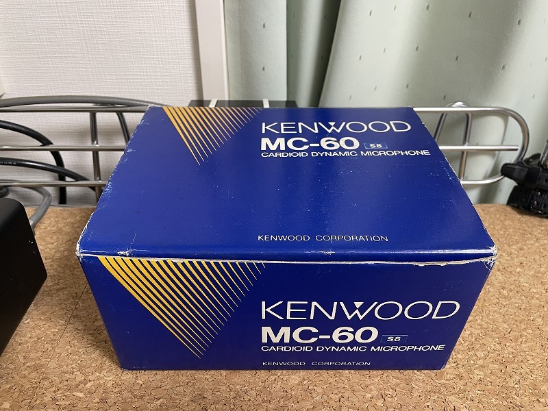 KENWOOD MC-60S8 desk-top type high class microphone unused free shipping!