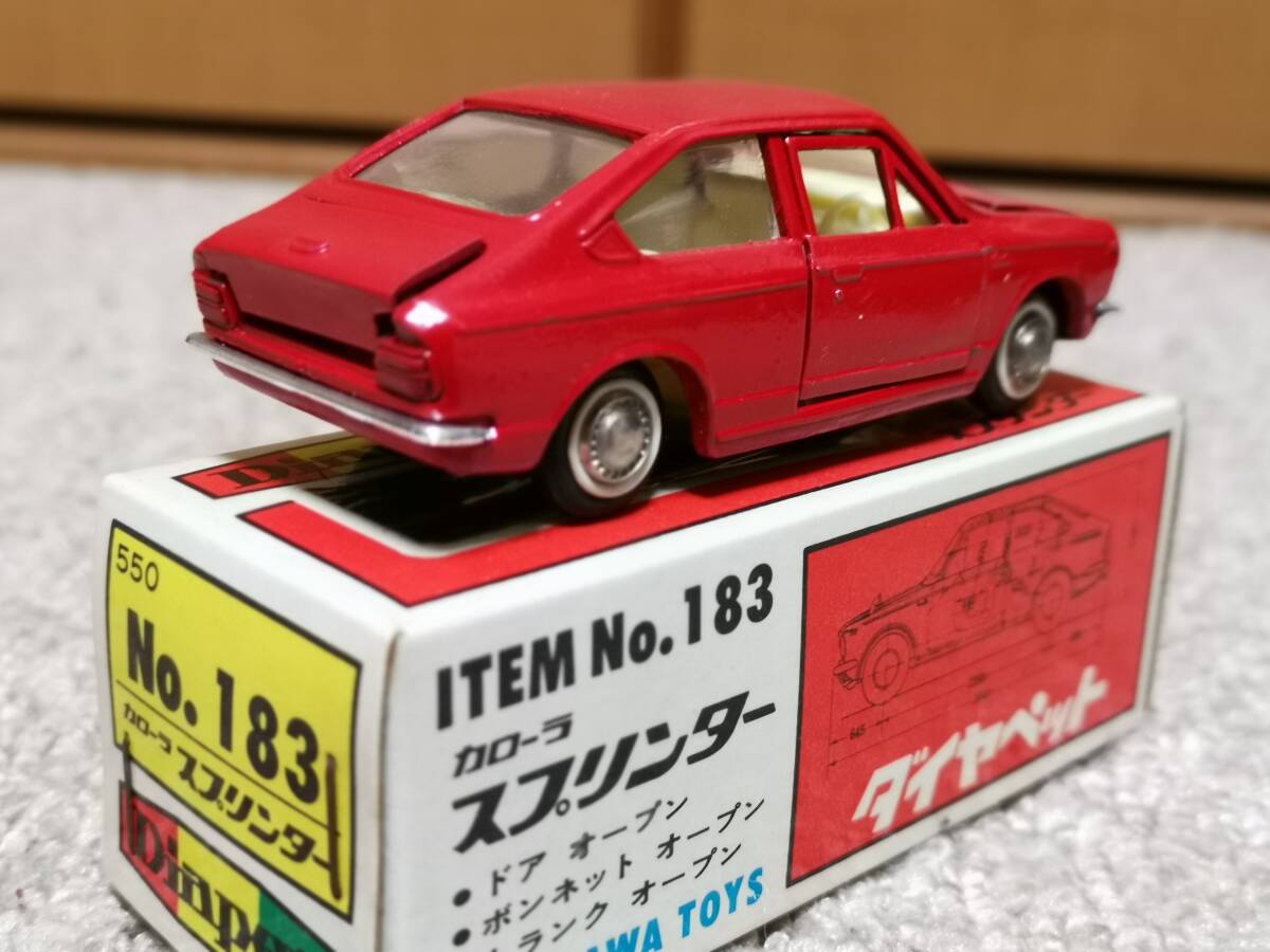 [ очень красивый товар ]1/40 Yonezawa Diapet No.183 Toyota Corolla Sprinter ( красный )