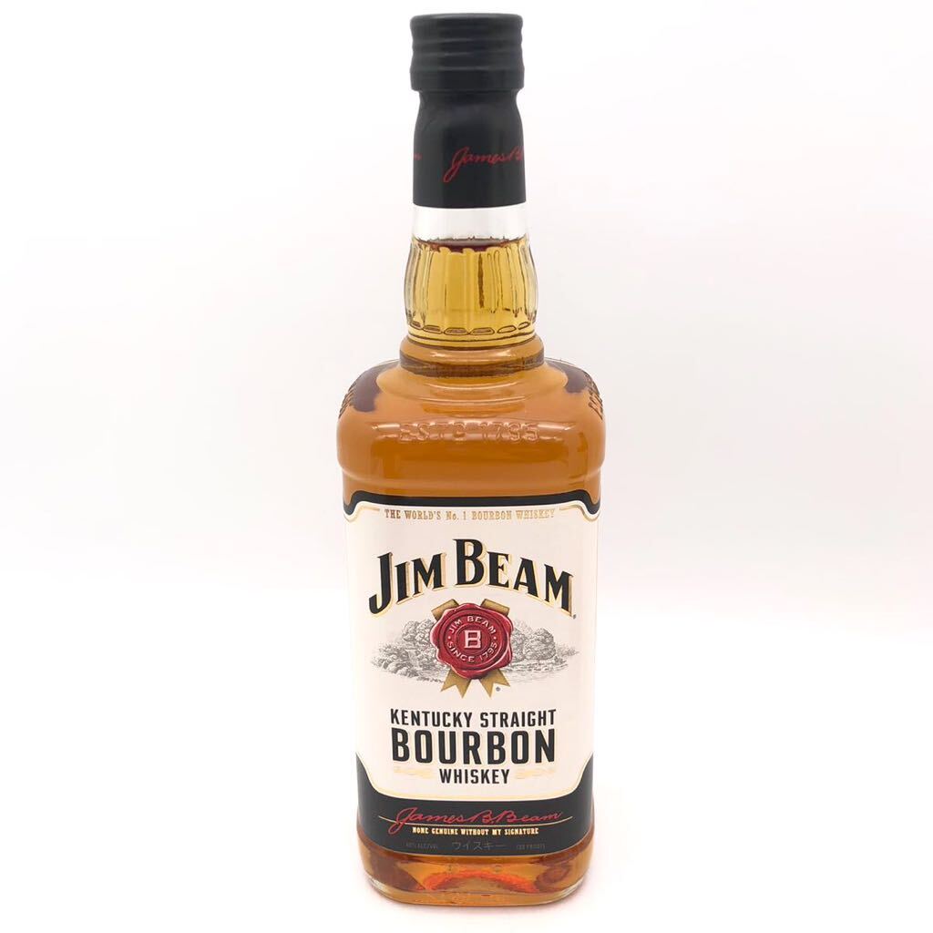 【未開栓/まとめ売り】 JIM BEAM ジムビーム 3本セット バーボン ウイスキー 700ml 40%_画像6