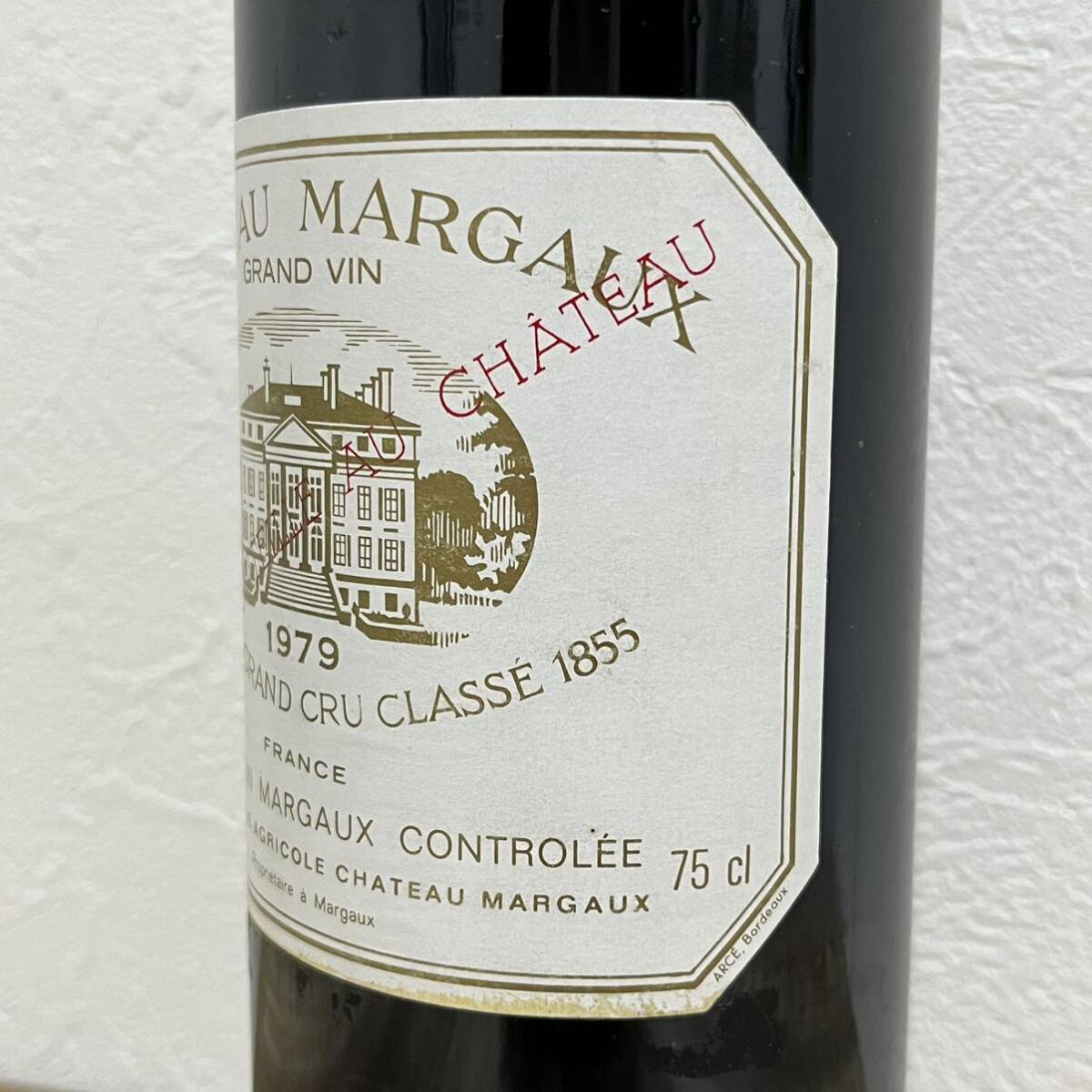 B569【個人保管品】/ 1979 シャトー マルゴー 赤ワイン ボルドー 750ml CHATEAU MARGAUX の画像3