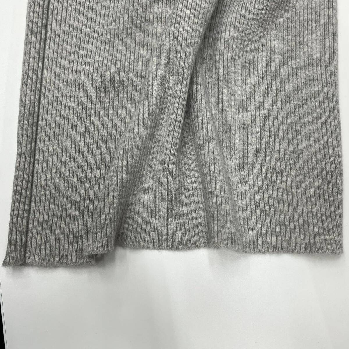 B5[ secondhand goods ]/ BRUNELLO CUCINELLI long knitted One-piece Brunello Cucinelli gray series no sleeve S size 