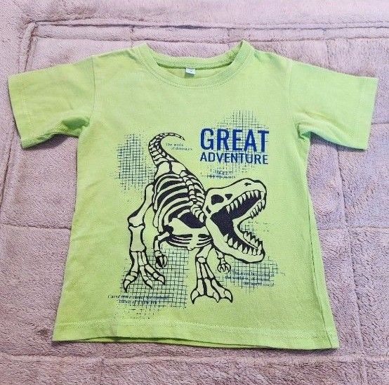 恐竜Tシャツ　Tシャツ　110cm
