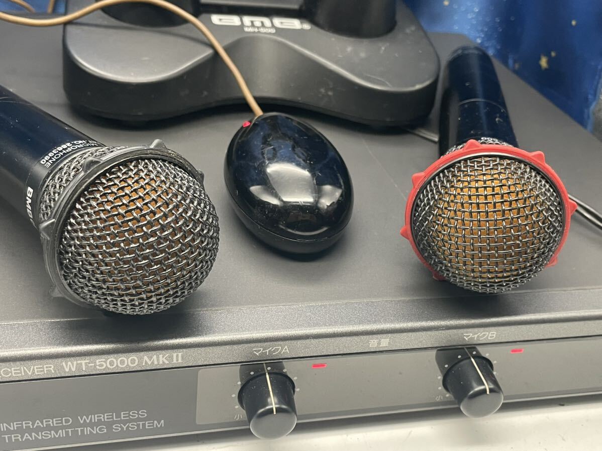 保証あり】WM-600、WT-5000MKⅡ赤外線ワイヤレスマイクレシーバーセット エクシング UGA BMB DAM JOYSOUND (カラオケ機器)|売買されたオークション情報、Yahoo!オークション(旧ヤフオク!) の商品情報をアーカイブ公開 - オークファン(aucfan.com)