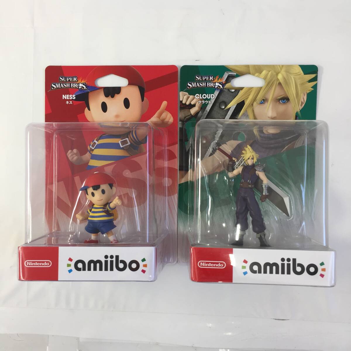 ◆【新品】amiibo アミーボ 大乱闘スマッシュブラザーズシリーズ 5点セット ネス/クラウド/サムス/キャプテン・ファルコン/勇者◆H050302の画像2