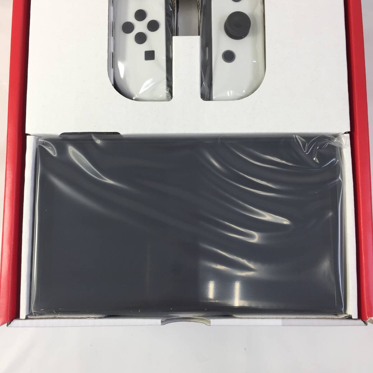 ◆【未使用/送料無料/1円～】Nintendo Switch 本体 有機ELモデル HEG-S-KAAAA(JPN)【店舗印無/ホワイト/領収証付/スイッチ】◆H051302_画像7