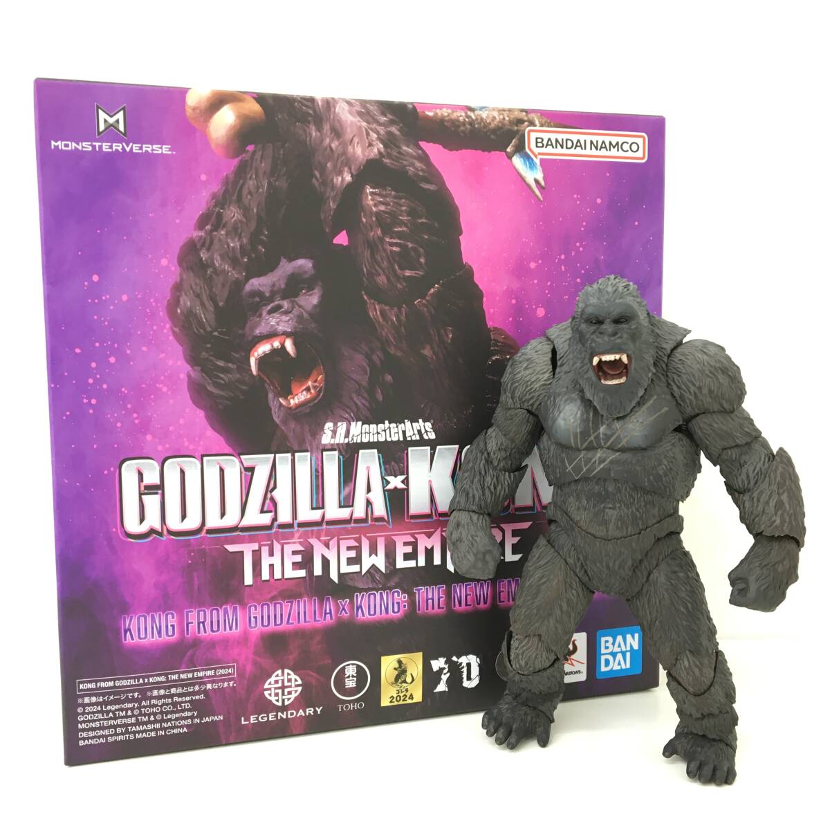 S.H.MonsterArts KONG FROM GODZILLA x KONG: THE NEW EMPIRE S.H.MonsterArts KONG FROM GODZILLA x KONG: THE NEW EMPIRE