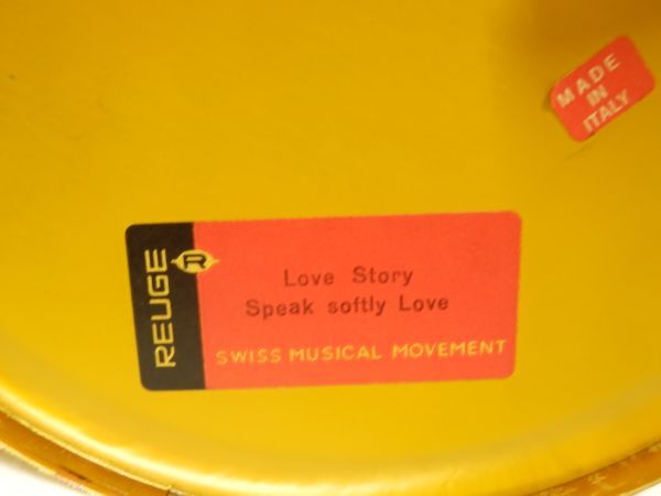  Lee ju music box bending [Love Story Speak*softly Love] REUGE SWISS MUSICAL MOVEMENT / from .. music box 