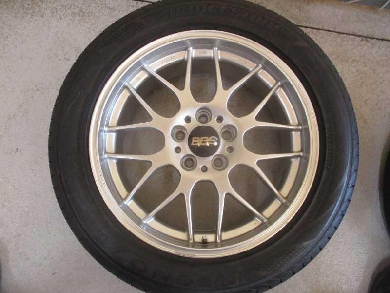 BBS　RG-R/BS18インチ4本組　RG753　鍛造　8J＋35　レグノ235/50R18　アルファード　ヴェルファイア　岩槻_画像2