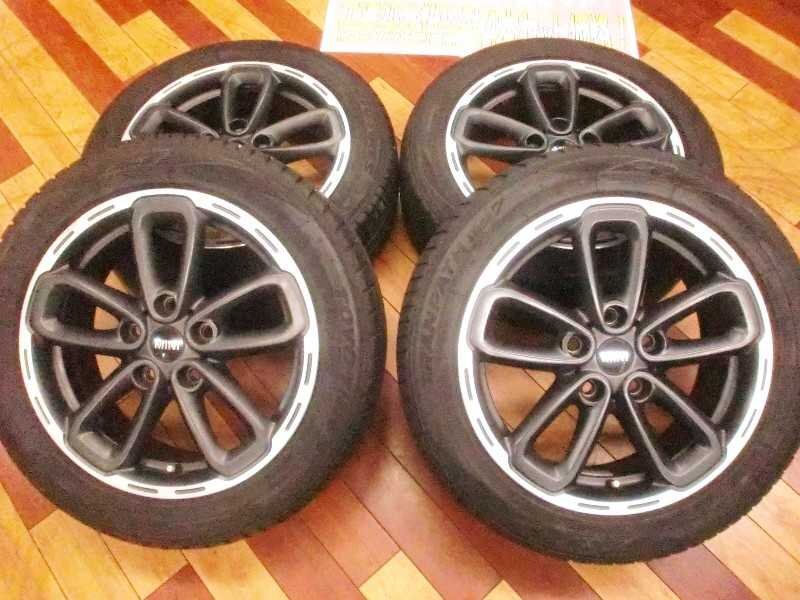 MINI(R60)純正/TY17インチ4本セット　BMW　7J　5H　PCD120　OFF+50　205/55R17　川越_画像1