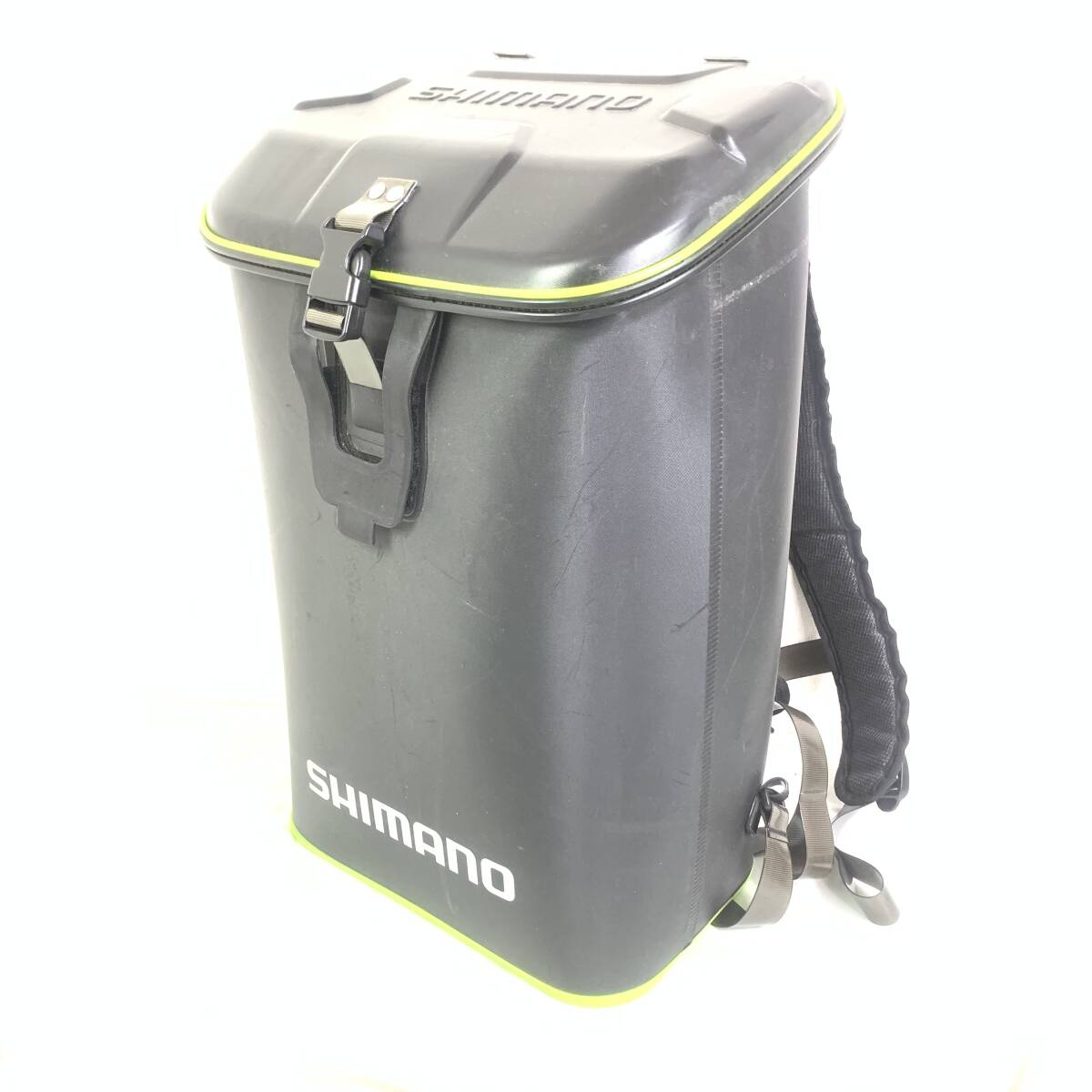 SHIMANO シマノ タックルデイバッグ 20L BK-009M フィッシング 釣り 鞄 バックパック ボックス EVA ブラック_画像1