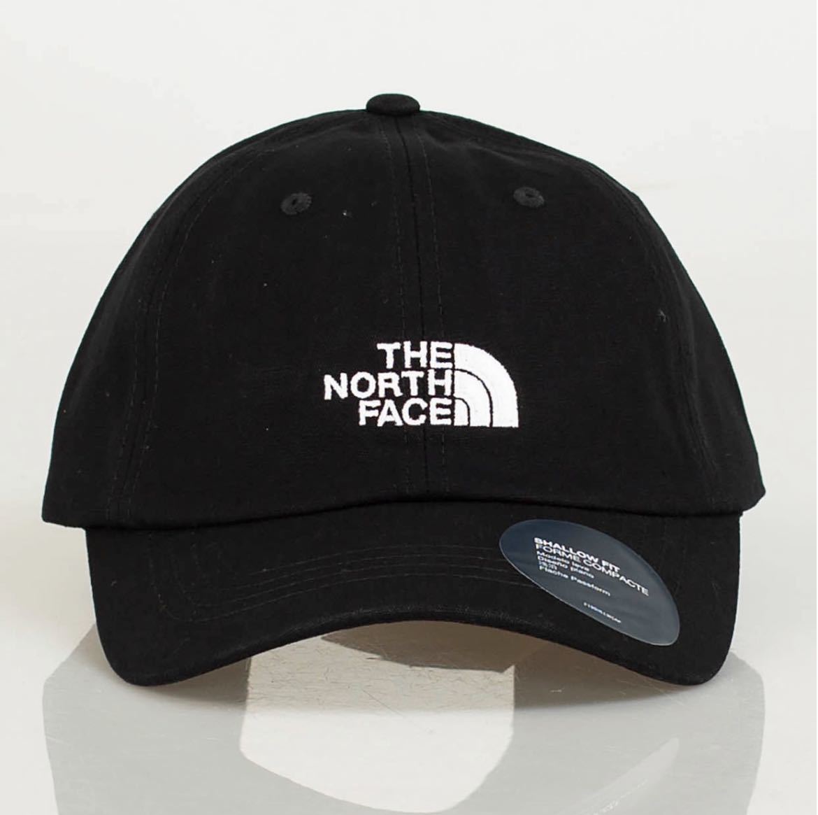 送料無料 THE NORTH FACE ノースフェイス CAP キャップ 帽子 コットン ユニセックス メンズ レディース　刺繍 ブラック 黒 海外限定 正規品