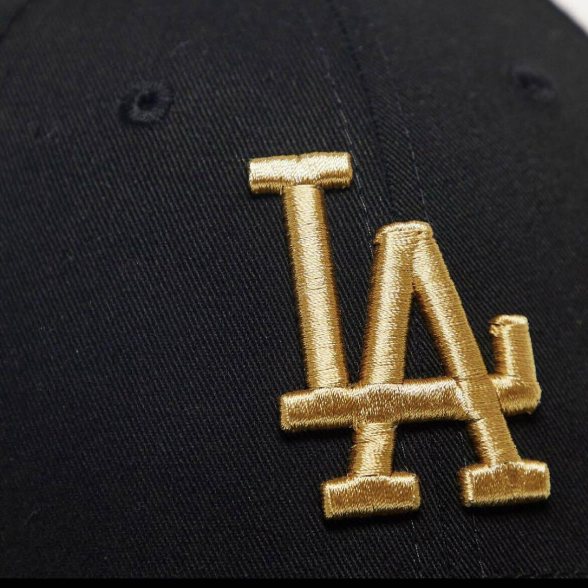 NEW ERA Los LA 9FORTY 大谷 海外モデル ニューエラ キャップ 帽子 ハット メンズ レディース ブラック ゴールド ドジャース 黒 金 正規品