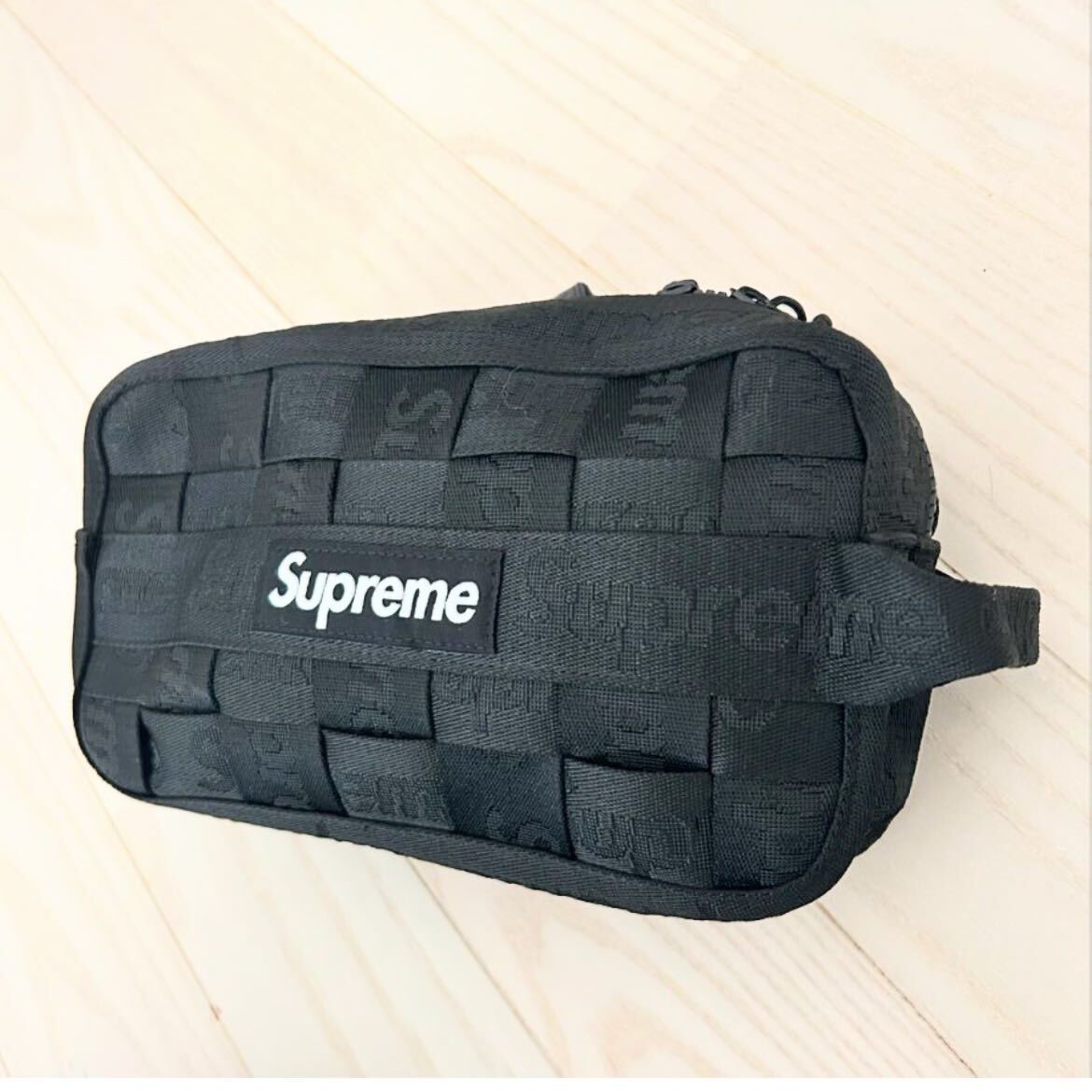 supreme Woven Utility Bag シュプリーム バッグ ブラック 黒 supreme Woven Utility Bag シュプリーム バッグ ブラック 黒