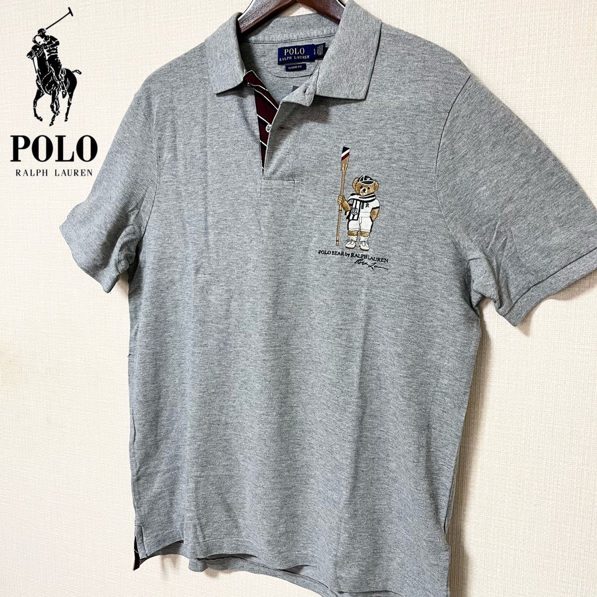 ポロ ラルフローレン ポロベア 半袖 ポロシャツ Tシャツ ゴルフ メンズ XL POLO RALPH LAUREN ポロラルフローレン_画像4