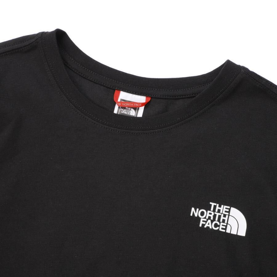 ザ ノースフェイス THE NORTH FACE クルーネック 長袖 Tシャツ メンズ ロンT レッドボックス スクエアロゴ ブラック 黒 コットン S M 正規_画像5