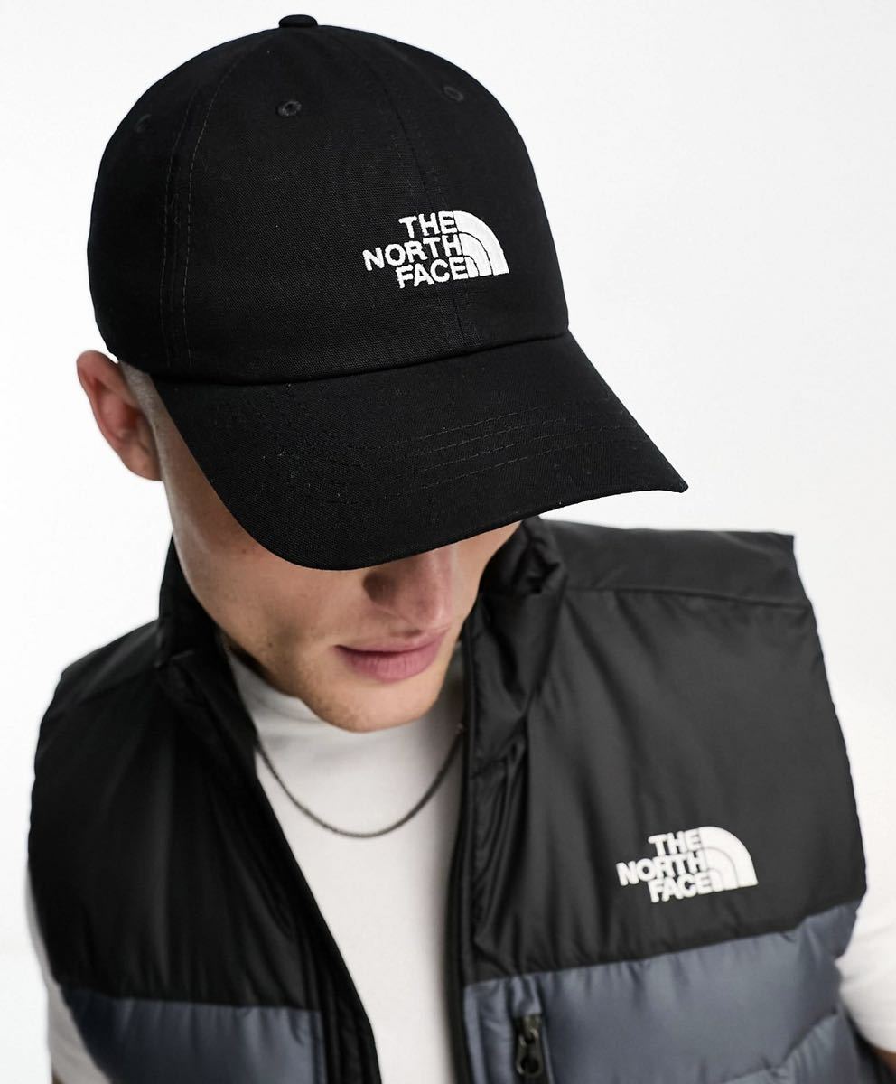 送料無料 THE NORTH FACE ノースフェイス CAP キャップ 帽子 コットン ユニセックス メンズ レディース　刺繍 ブラック 黒 海外限定 正規品