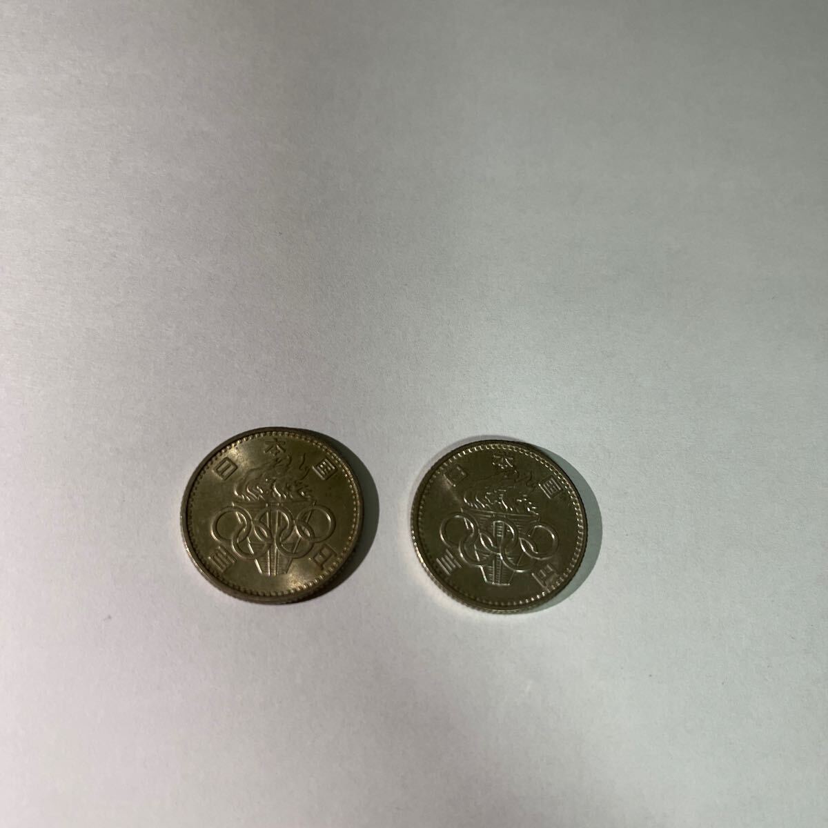 東京オリンピック 記念硬貨 100円銀貨の画像2