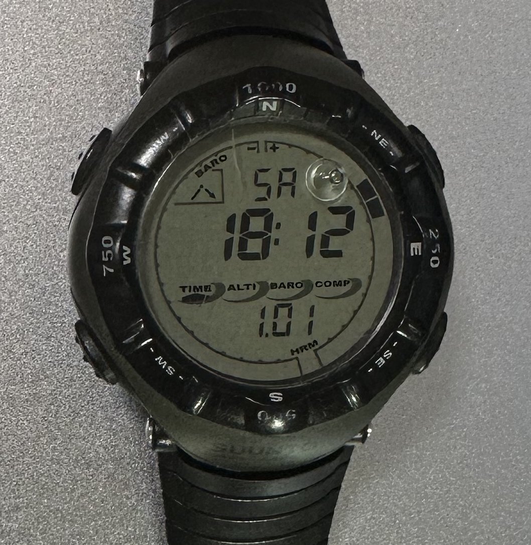 SUUNTO ADVIZOR スント アドバイザー メンズデジタル腕時計の画像1