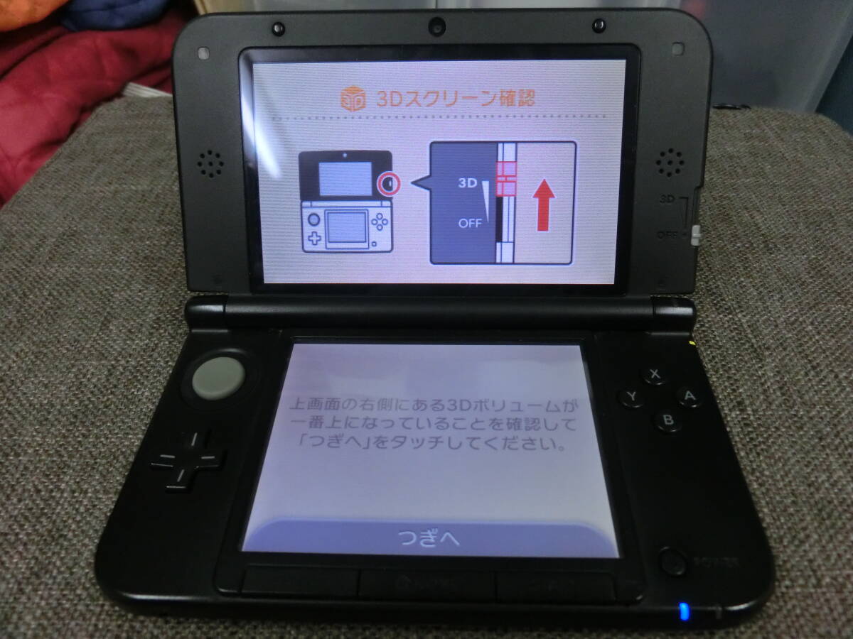  Nintendo 3DS LL silver × black used 