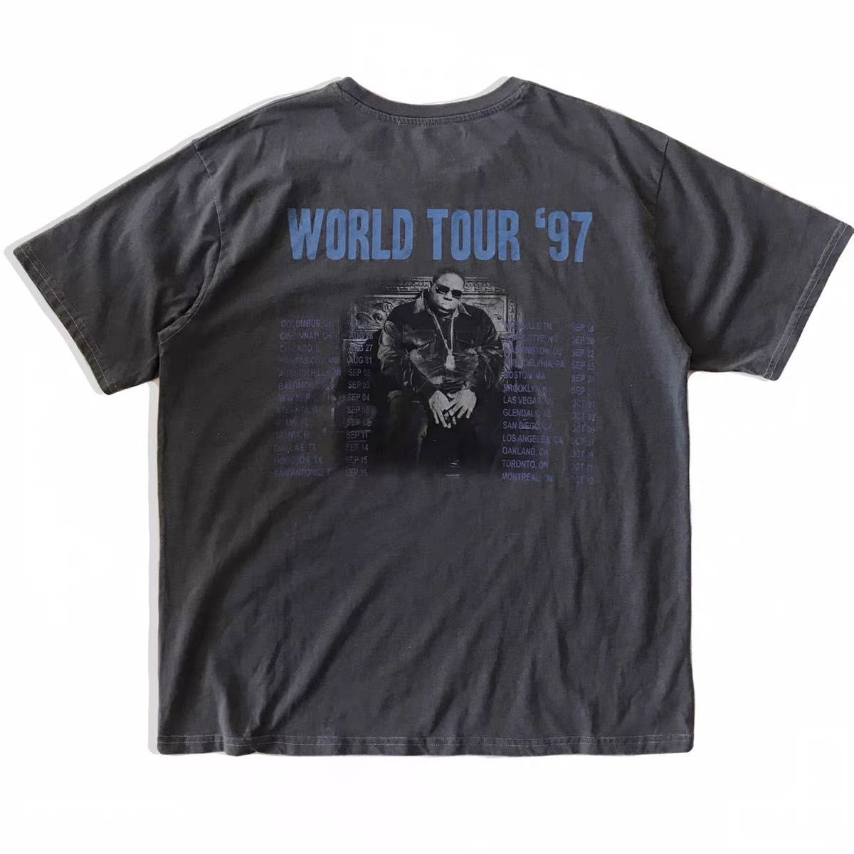 【新品】THE NOTORIOUS B.I.G WORLD TOUR LIVE TEE バンドTシャツ