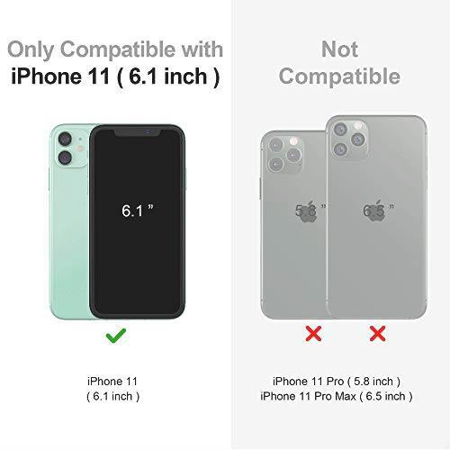 お得 SURPHY iPhone11 ケース シリコン, 直辺iPhone11 シリコンケース（各レンズの個別保護） 6.1インチ対応(2019)アイフォン11 ケース_画像2