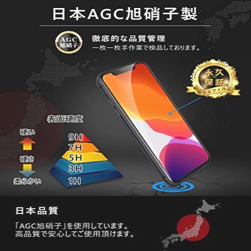 良品特価 iPhone11 ガラスフィルム 2枚 iPhone XR_画像3