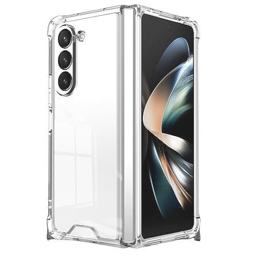 ★注目★ ギャラクシーzフォールド５ ケース 透明 エアークッション Galaxy Z Fold5 用 クリアケース SUGOIDAN ケースカバー_画像6