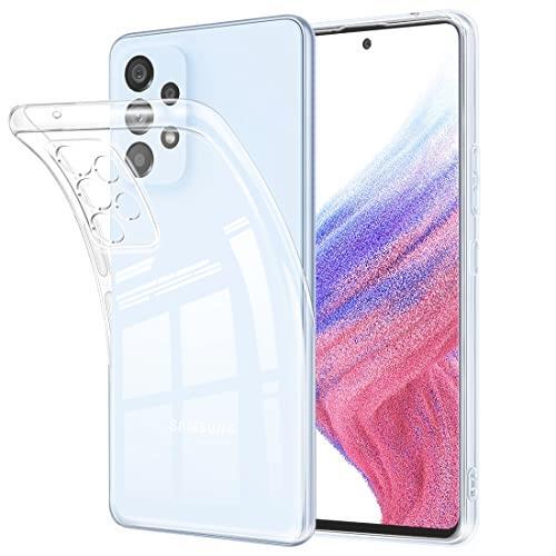 数量限定 Galaxy A53 5G ケース 透明 クリア TPU 薄型 SC-53C SCG15 カバー スマホケース 耐衝撃 スリム シリコン 黄変防止_画像1