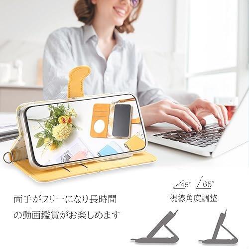 数量限定 ギャラクシーS24 ケース 手帳型 可愛い 花柄 無地とフラワープリントの合わせ Galaxy S24 SC-51E/auなど対応 Galaxy S24_画像4