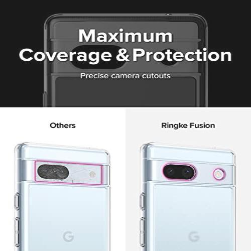 ★注目★ 【Ringke】Google Pixel7a ケース Google Pixel 7a ケース [ストラップホール付き] 指紋防止 半透明 サラサラ マット_画像5