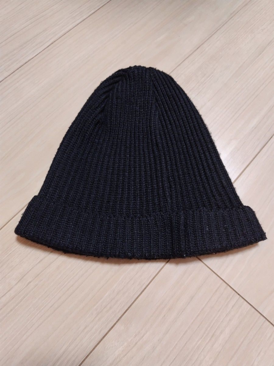 パタゴニア　ニット帽　ブラック