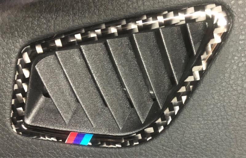 BMW F30 carbon panel set air conditioner Mike speaker other 9 point 