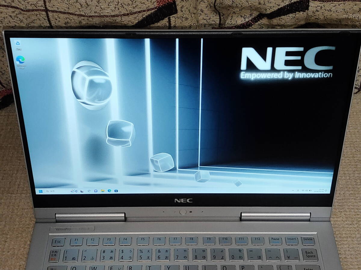 NEC VersaPro VJT25G-3 PC-VJT25GWE3 7世代Ci5 薄型液晶タッチパネル Webカメラ付き
