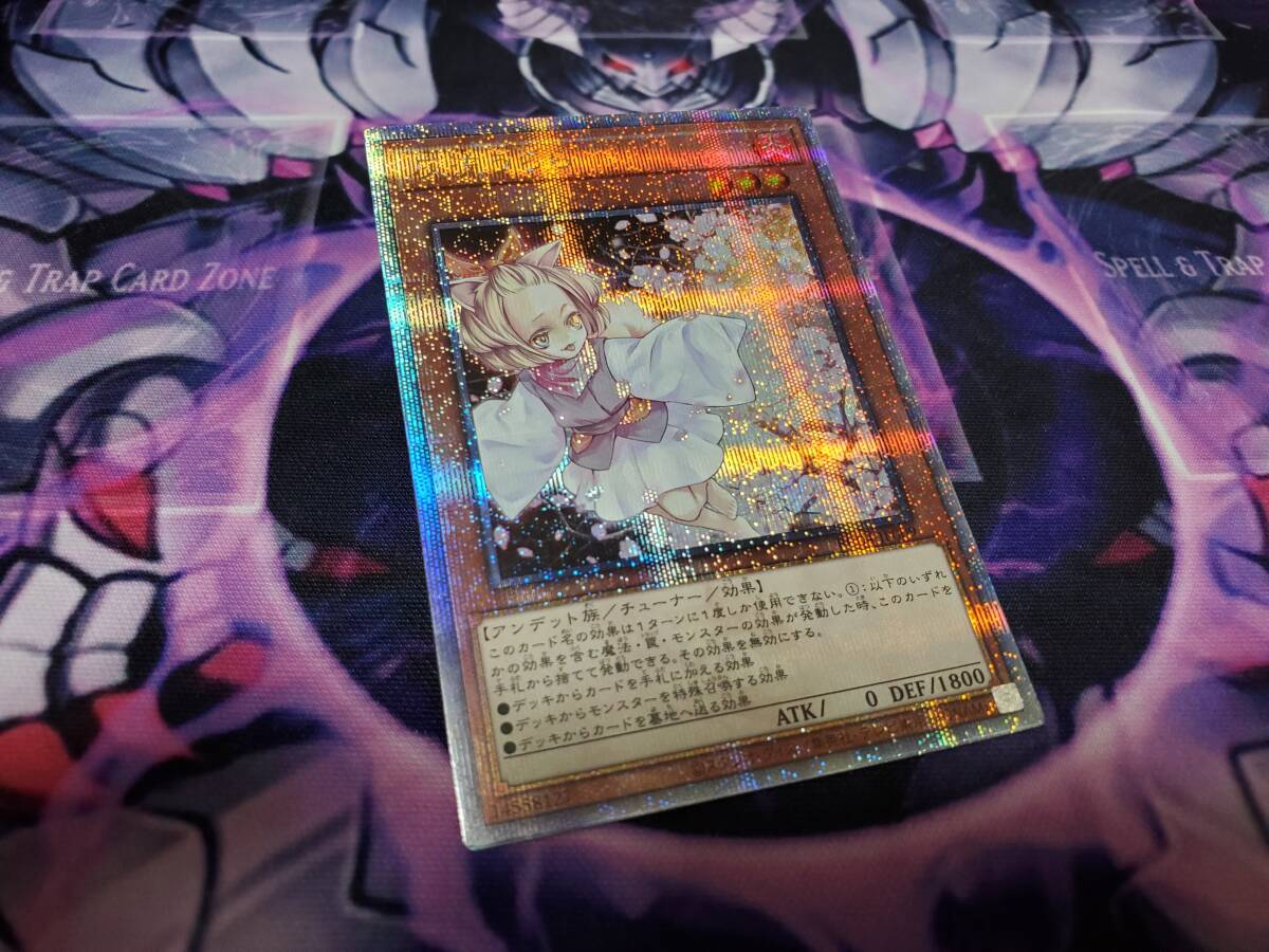 遊戯王 RC04-JP009 灰流うらら　25ｔｈシークレット　クォーターシークレット