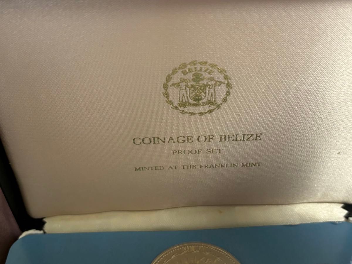 ベリーゼのコイン　1975年　コインプルーフ　外国コイン　コレクション
