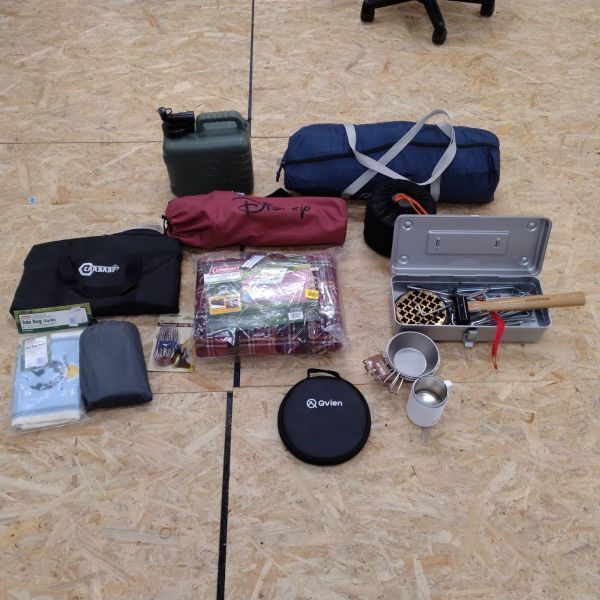  present condition goods summarize set outdoor camp mountain climbing gear BBQ mc01066482