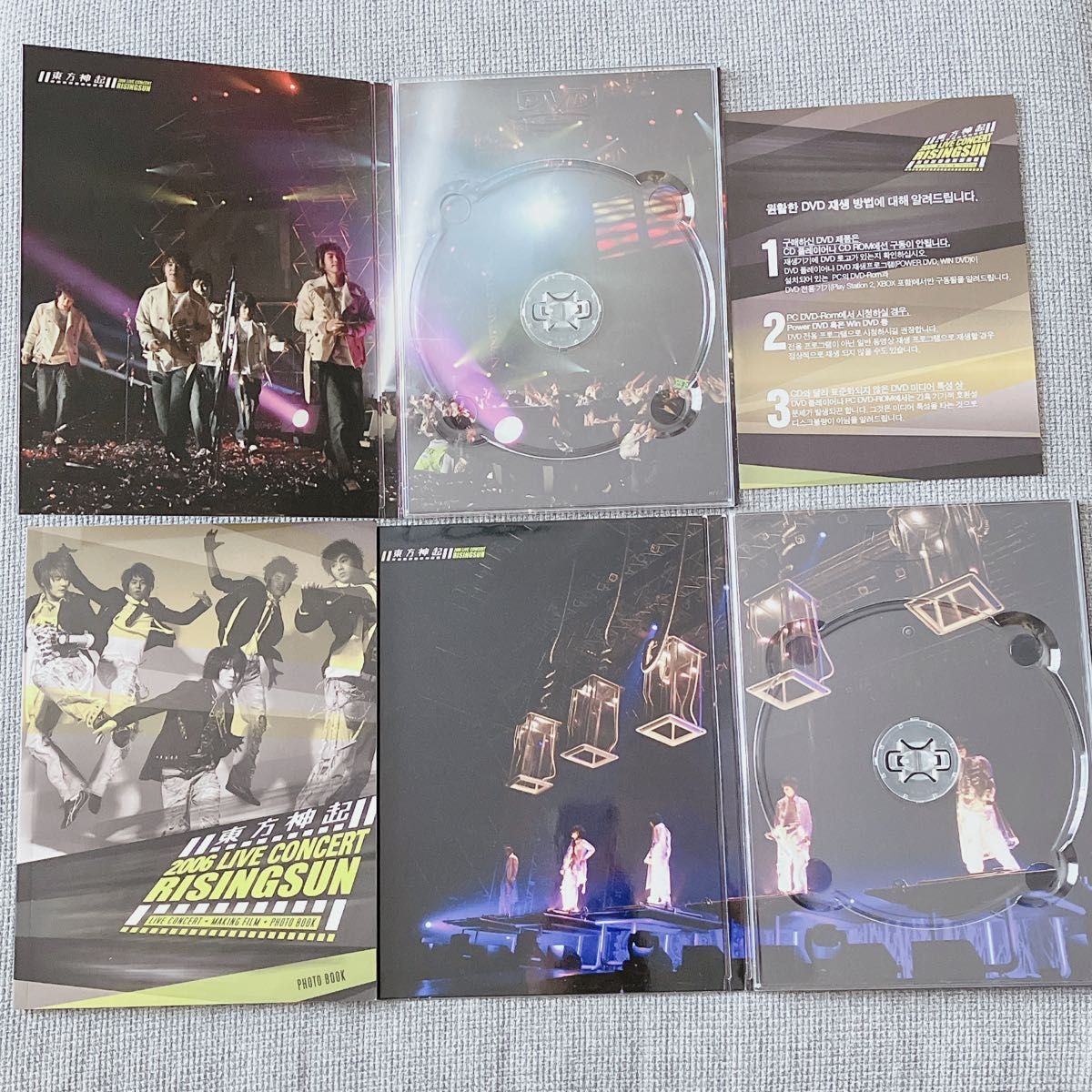 東方神起 2006 LIVE CONCERT RISING SUN DVD(ディスクなし！ケースのみ！)