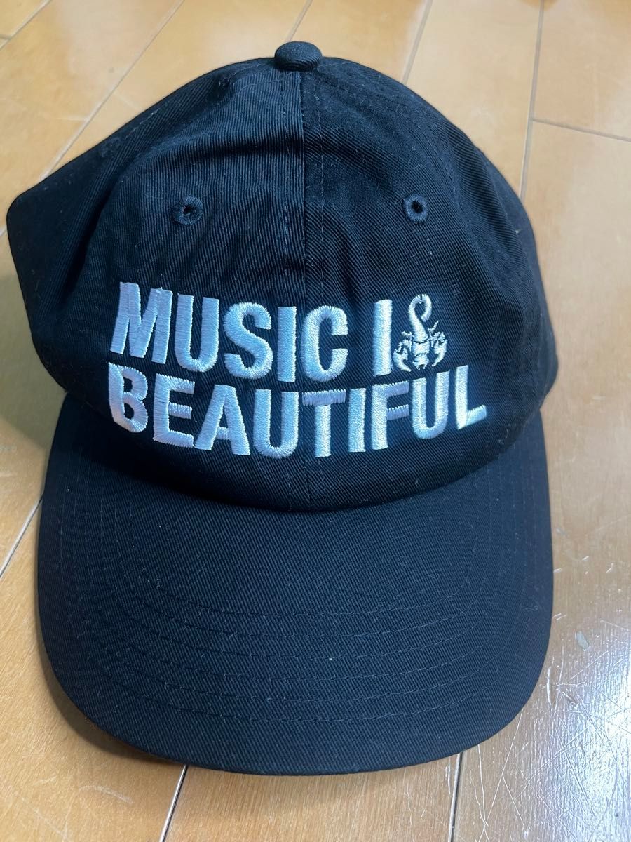 SOPH MUSIC IS BEAUTIFUL CAP フジロック　富士ロック　 キャップ 帽子 ブラック
