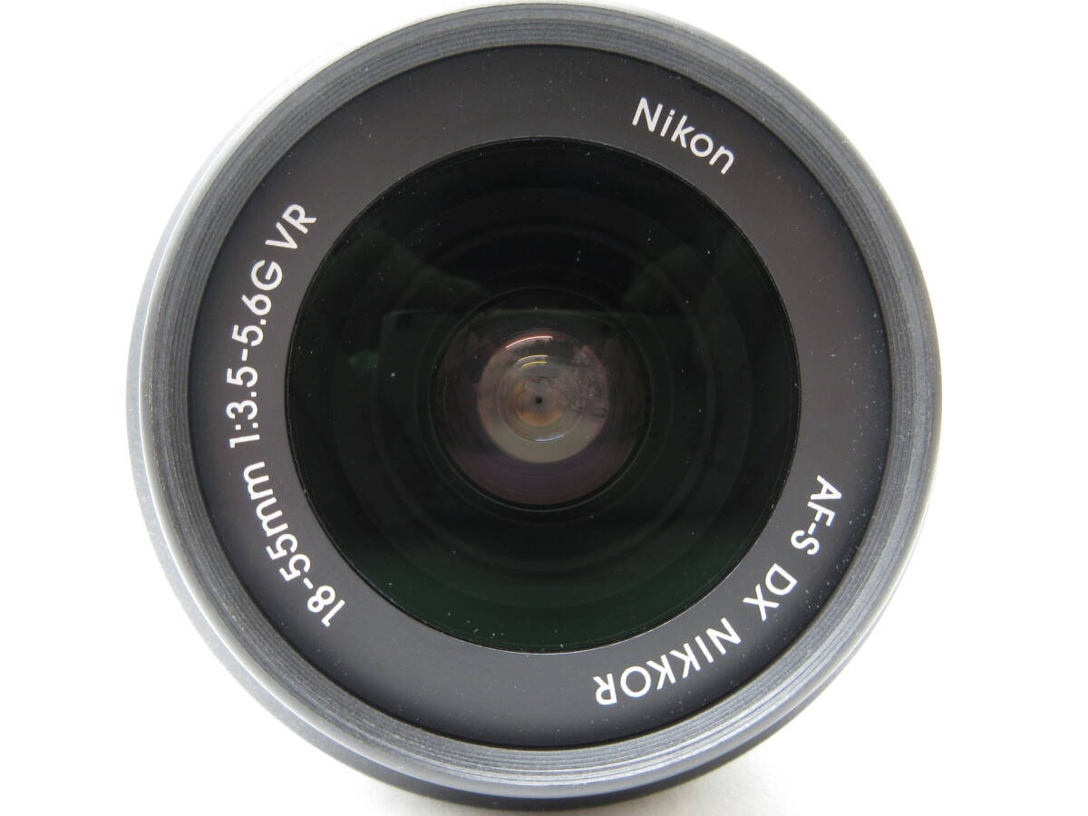 3553 camera festival Nikon Nikon lens Zoom zoom lens AF-S DX Nikkor 18-55mm f/3.5-5.6G VR used middle box case filter attaching F mount 
