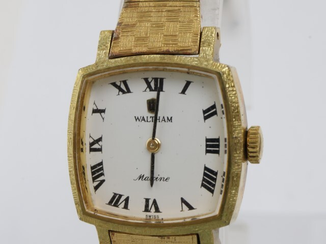 2404-673 エルジン 他 8本セット クオーツ式 機械式 腕時計 ウォルサム テクノス ブローバの画像3