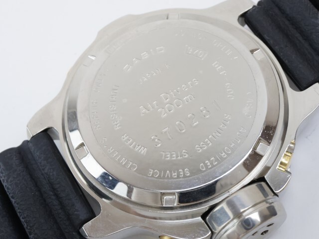 2405-518 Casio кварц наручные часы прекрасный товар CASIO DEP-600. вода .rog память 970 коробка мнение раз гарантия есть 