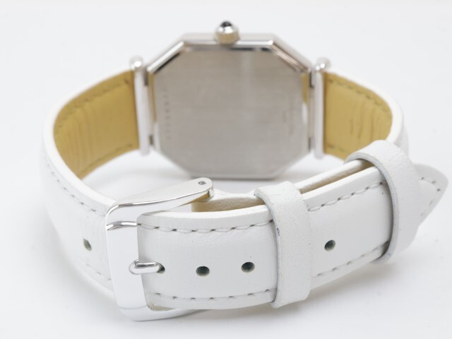 2405-549 ロンジン 手巻き式 腕時計 LONGINES 150周年モデル 銀色 オクタゴンケース シェル文字盤 スモールセコンド_画像7