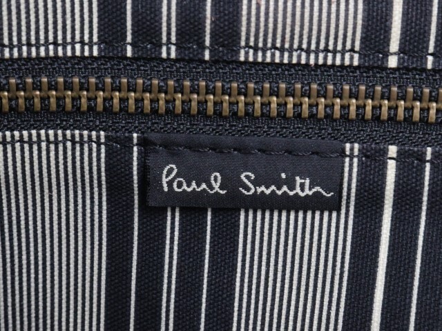 2405-45 ポールスミス トートバッグ ショルダーバッグ 2WAY Paul Smith レザー製 ボルドー_画像3