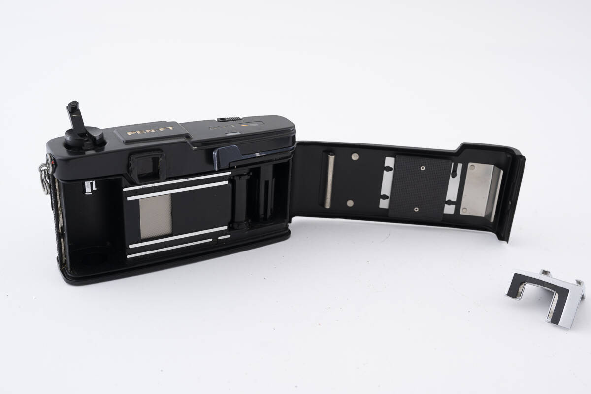 オリンパス OLYMPUS ペン PEN-FT F.Zuiko Auto-S 1:1.8 f=38mm 一眼レフ フィルムカメラ 単焦点レンズ ブラックの画像9