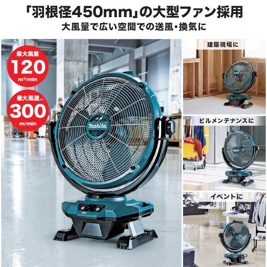 マキタ[makita] 40Vmax 充電式産業扇 CF003GZ ※バッテリ・充電器別売り　※沖縄・離島の方は出荷不可_画像2