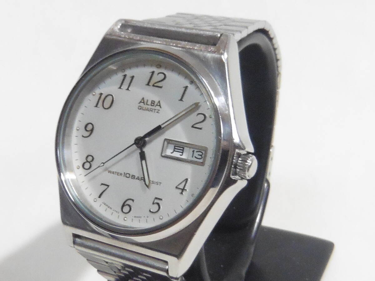 SEIKO セイコー　ALBA　V743-8A10 メンズ用腕時計_画像1